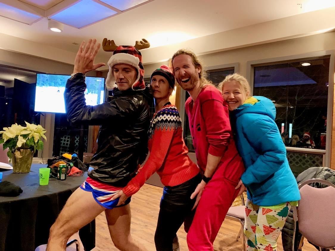 Dirtbag Runners Bow Valley pre-Christmas workout! (Dec 23, 2021)