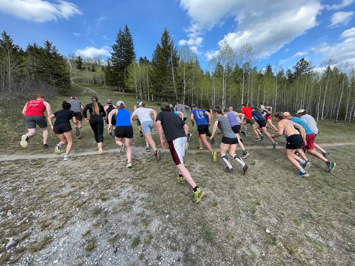 Dirtbag Runners Bow Valley workout June 2, 2022